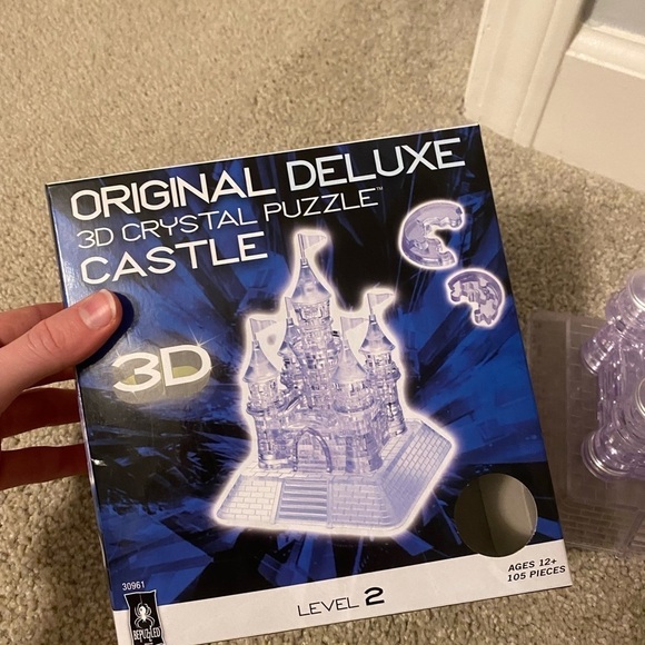 Deluxe Crystal Castle Puzzle Original - Picture 13 of 14